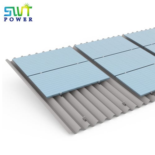 Rail-less Metal Sheet Mounting System